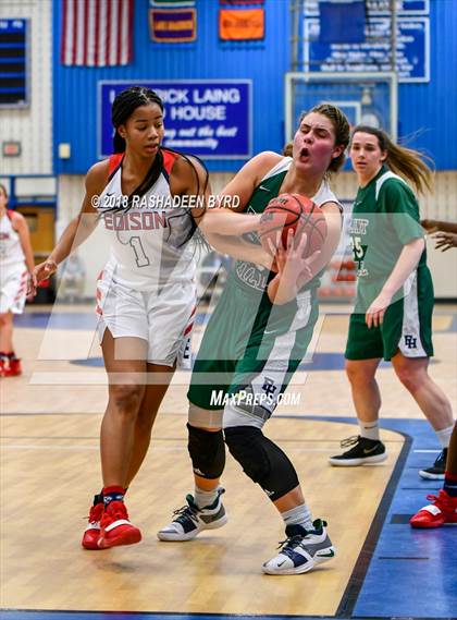 Thumbnail 1 in Flint Hill vs. Edison (Rebel Round Ball Classic) photogallery.