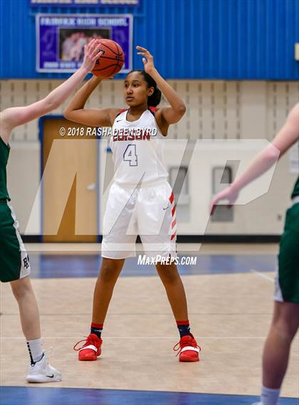 Thumbnail 1 in Flint Hill vs. Edison (Rebel Round Ball Classic) photogallery.