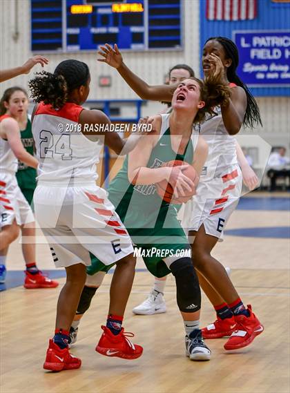 Thumbnail 1 in Flint Hill vs. Edison (Rebel Round Ball Classic) photogallery.