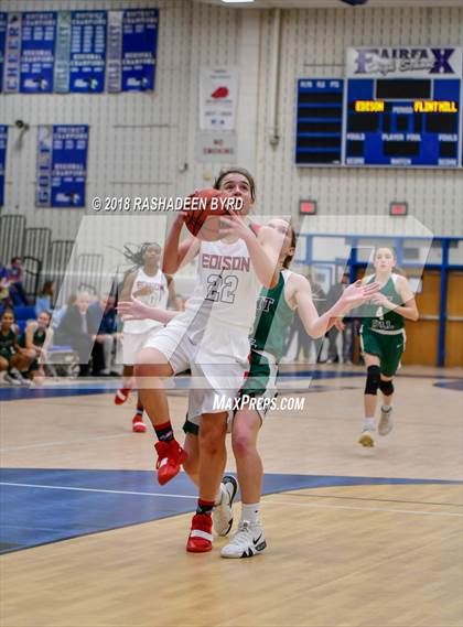 Thumbnail 1 in Flint Hill vs. Edison (Rebel Round Ball Classic) photogallery.