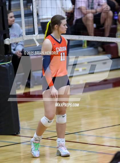 Thumbnail 3 in Carson vs. Hickory (NCHSAA 5A Regional Final) photogallery.