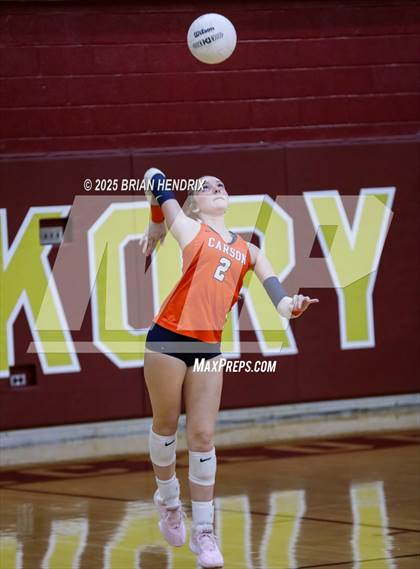 Thumbnail 1 in Carson vs. Hickory (NCHSAA 5A Regional Final) photogallery.