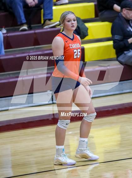 Thumbnail 3 in Carson vs. Hickory (NCHSAA 5A Regional Final) photogallery.