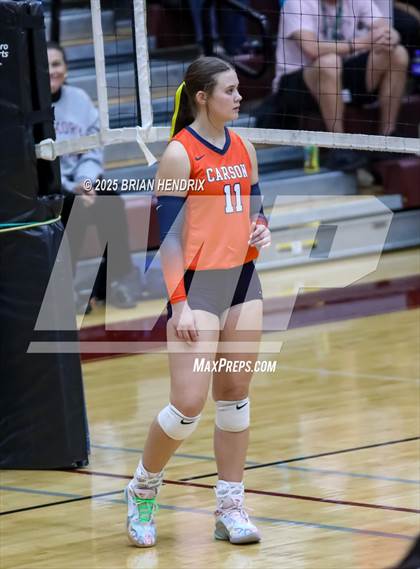 Thumbnail 2 in Carson vs. Hickory (NCHSAA 5A Regional Final) photogallery.