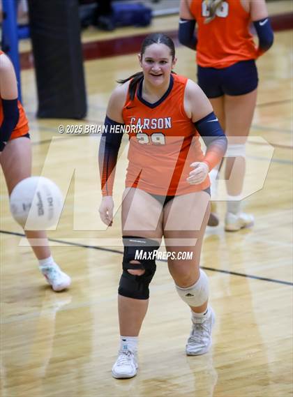 Thumbnail 2 in Carson vs. Hickory (NCHSAA 5A Regional Final) photogallery.