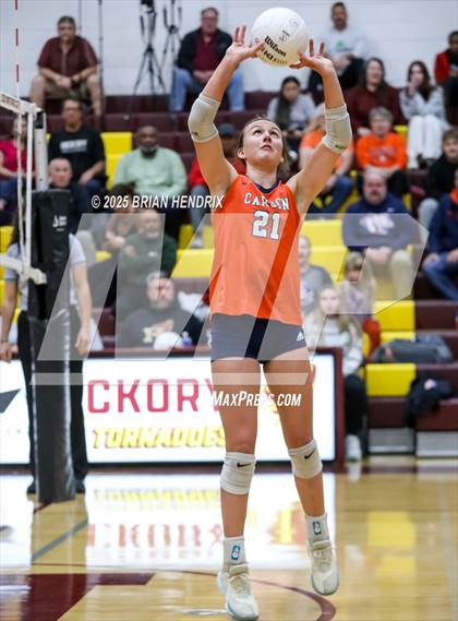 Thumbnail 1 in Carson vs. Hickory (NCHSAA 5A Regional Final) photogallery.