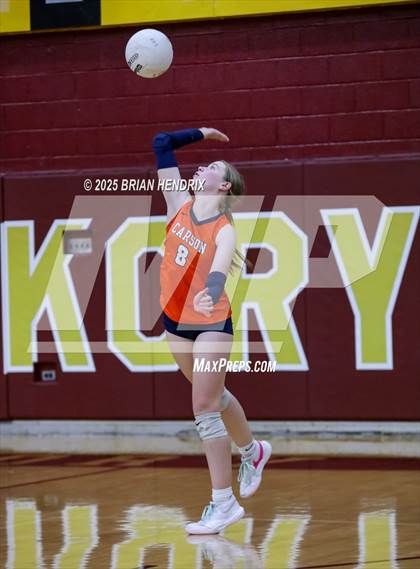 Thumbnail 1 in Carson vs. Hickory (NCHSAA 5A Regional Final) photogallery.