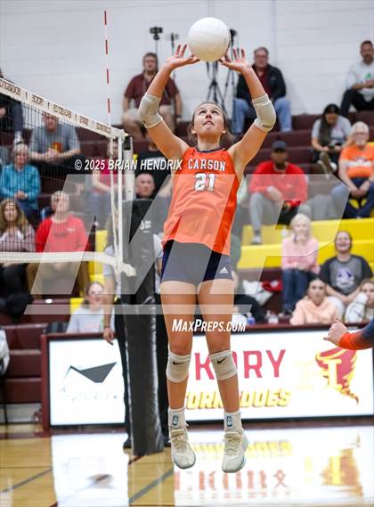 Thumbnail 1 in Carson vs. Hickory (NCHSAA 5A Regional Final) photogallery.