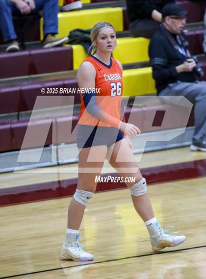 Thumbnail 1 in Carson vs. Hickory (NCHSAA 5A Regional Final) photogallery.