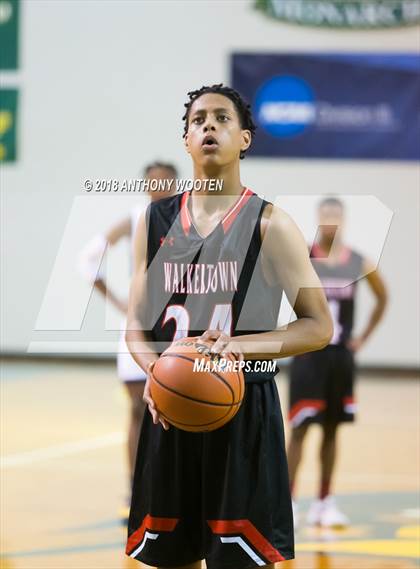 Thumbnail 2 in New Life Christian Academy vs Walkertown  (Hoops and Dreams Showcase) photogallery.