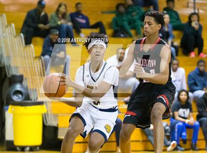 Thumbnail 1 in New Life Christian Academy vs Walkertown  (Hoops and Dreams Showcase) photogallery.