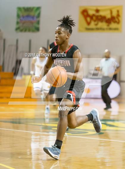 Thumbnail 1 in New Life Christian Academy vs Walkertown  (Hoops and Dreams Showcase) photogallery.