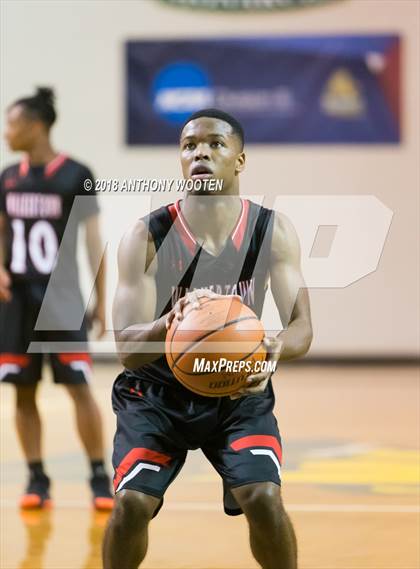 Thumbnail 3 in New Life Christian Academy vs Walkertown  (Hoops and Dreams Showcase) photogallery.