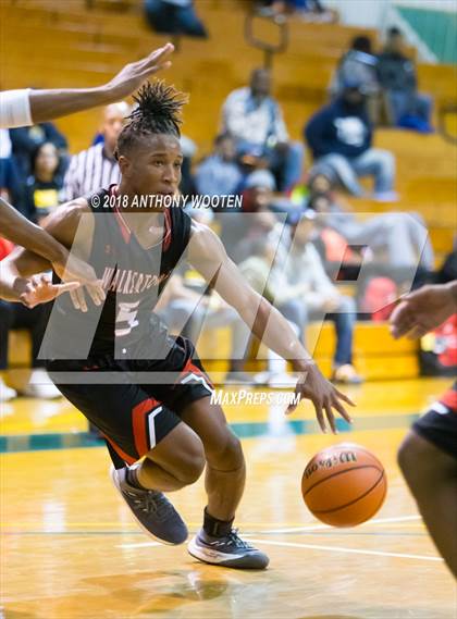 Thumbnail 3 in New Life Christian Academy vs Walkertown  (Hoops and Dreams Showcase) photogallery.