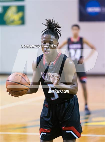 Thumbnail 3 in New Life Christian Academy vs Walkertown  (Hoops and Dreams Showcase) photogallery.