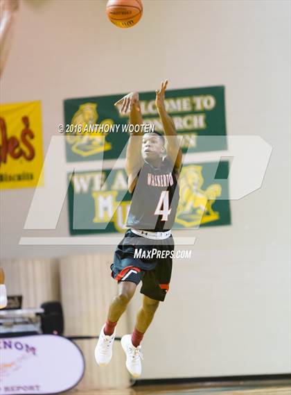 Thumbnail 2 in New Life Christian Academy vs Walkertown  (Hoops and Dreams Showcase) photogallery.