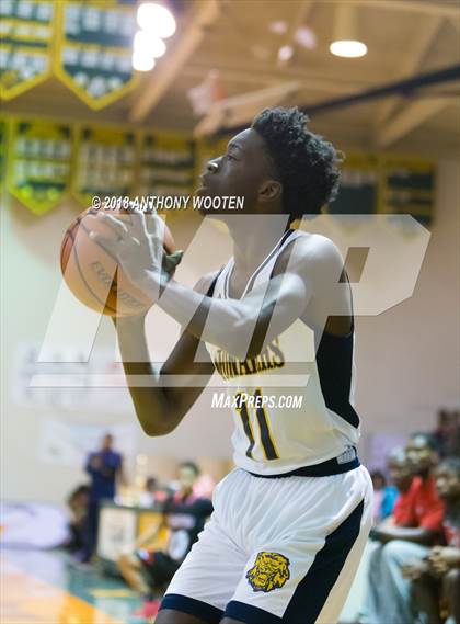 Thumbnail 1 in New Life Christian Academy vs Walkertown  (Hoops and Dreams Showcase) photogallery.