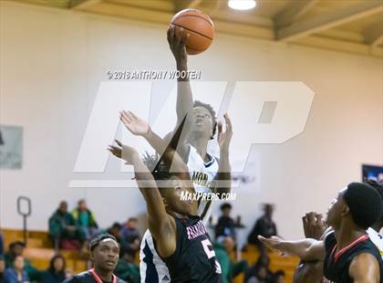 Thumbnail 1 in New Life Christian Academy vs Walkertown  (Hoops and Dreams Showcase) photogallery.