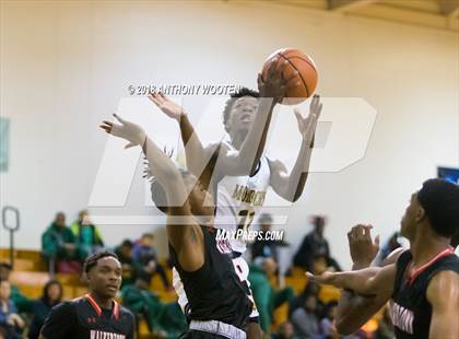 Thumbnail 3 in New Life Christian Academy vs Walkertown  (Hoops and Dreams Showcase) photogallery.