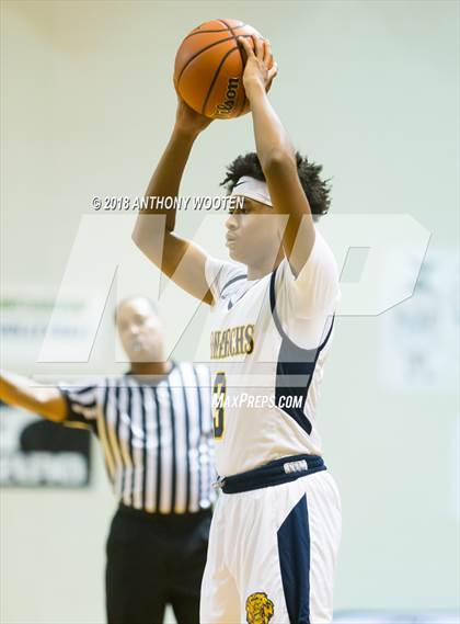 Thumbnail 2 in New Life Christian Academy vs Walkertown  (Hoops and Dreams Showcase) photogallery.
