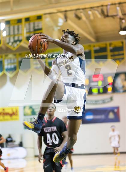 Thumbnail 3 in New Life Christian Academy vs Walkertown  (Hoops and Dreams Showcase) photogallery.