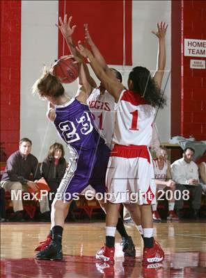 Thumbnail 1 in Arvada West vs Regis Jesuit (Regis Holiday Hoop Classic) photogallery.