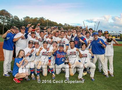 Thumbnail 1 in Pope vs. Walton (GHSA 6A Final - Game 2) photogallery.