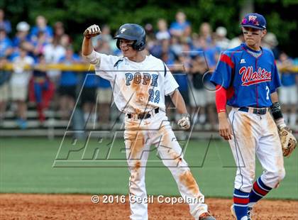 Thumbnail 1 in Pope vs. Walton (GHSA 6A Final - Game 2) photogallery.