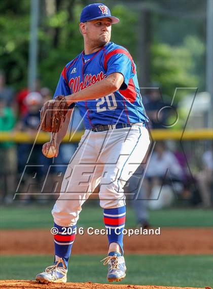Thumbnail 1 in Pope vs. Walton (GHSA 6A Final - Game 2) photogallery.
