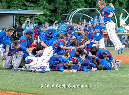 Thumbnail 1 in Pope vs. Walton (GHSA 6A Final - Game 2) photogallery.