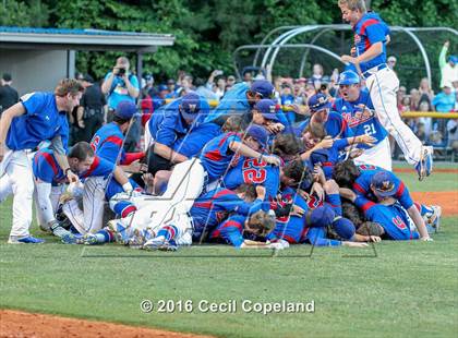 Thumbnail 2 in Pope vs. Walton (GHSA 6A Final - Game 2) photogallery.