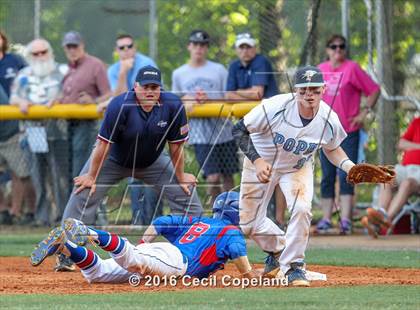 Thumbnail 3 in Pope vs. Walton (GHSA 6A Final - Game 2) photogallery.
