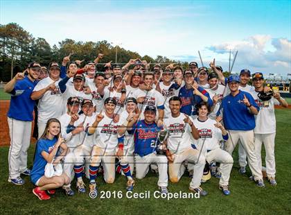 Thumbnail 2 in Pope vs. Walton (GHSA 6A Final - Game 2) photogallery.