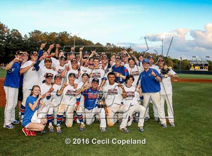 Thumbnail 2 in Pope vs. Walton (GHSA 6A Final - Game 2) photogallery.