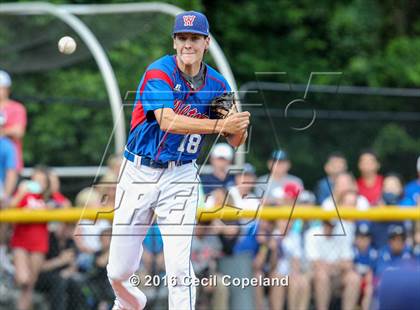 Thumbnail 3 in Pope vs. Walton (GHSA 6A Final - Game 2) photogallery.