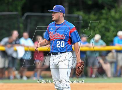 Thumbnail 2 in Pope vs. Walton (GHSA 6A Final - Game 2) photogallery.