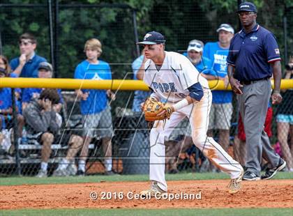 Thumbnail 1 in Pope vs. Walton (GHSA 6A Final - Game 2) photogallery.