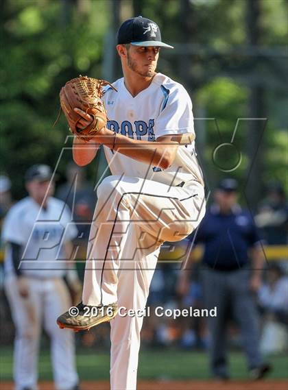 Thumbnail 2 in Pope vs. Walton (GHSA 6A Final - Game 2) photogallery.