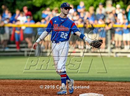 Thumbnail 1 in Pope vs. Walton (GHSA 6A Final - Game 2) photogallery.