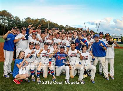 Thumbnail 3 in Pope vs. Walton (GHSA 6A Final - Game 2) photogallery.