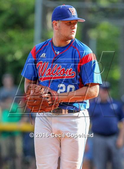 Thumbnail 3 in Pope vs. Walton (GHSA 6A Final - Game 2) photogallery.