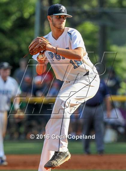 Thumbnail 2 in Pope vs. Walton (GHSA 6A Final - Game 2) photogallery.