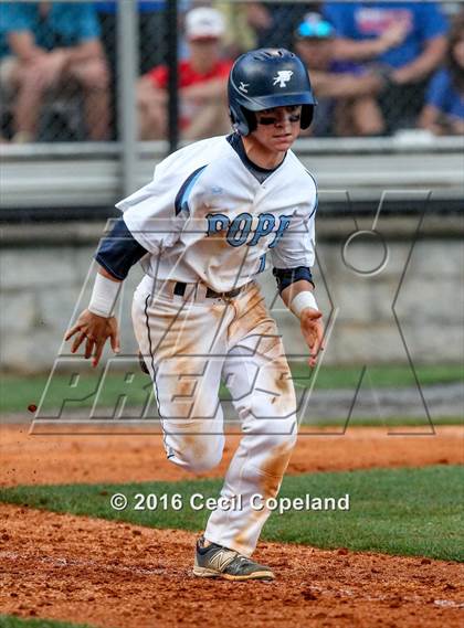 Thumbnail 3 in Pope vs. Walton (GHSA 6A Final - Game 2) photogallery.