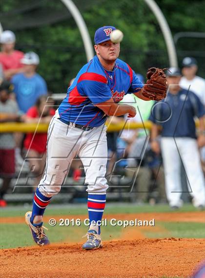 Thumbnail 2 in Pope vs. Walton (GHSA 6A Final - Game 2) photogallery.