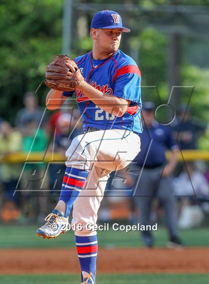 Thumbnail 3 in Pope vs. Walton (GHSA 6A Final - Game 2) photogallery.