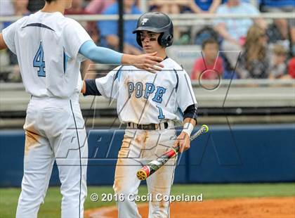 Thumbnail 3 in Pope vs. Walton (GHSA 6A Final - Game 2) photogallery.