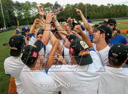 Thumbnail 2 in Pope vs. Walton (GHSA 6A Final - Game 2) photogallery.