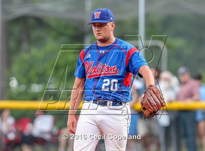 Thumbnail 2 in Pope vs. Walton (GHSA 6A Final - Game 2) photogallery.