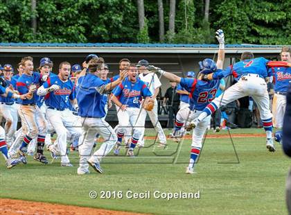 Thumbnail 3 in Pope vs. Walton (GHSA 6A Final - Game 2) photogallery.