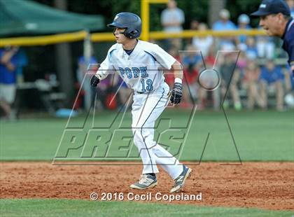 Thumbnail 2 in Pope vs. Walton (GHSA 6A Final - Game 2) photogallery.